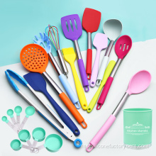 Peralatan dapur silikon set pengikis nonstick
